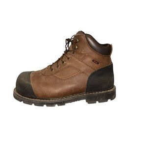 Worx By Red Wing Shoes Mens US 11 M Gravel Steel Toe Work Boots Brown 5906